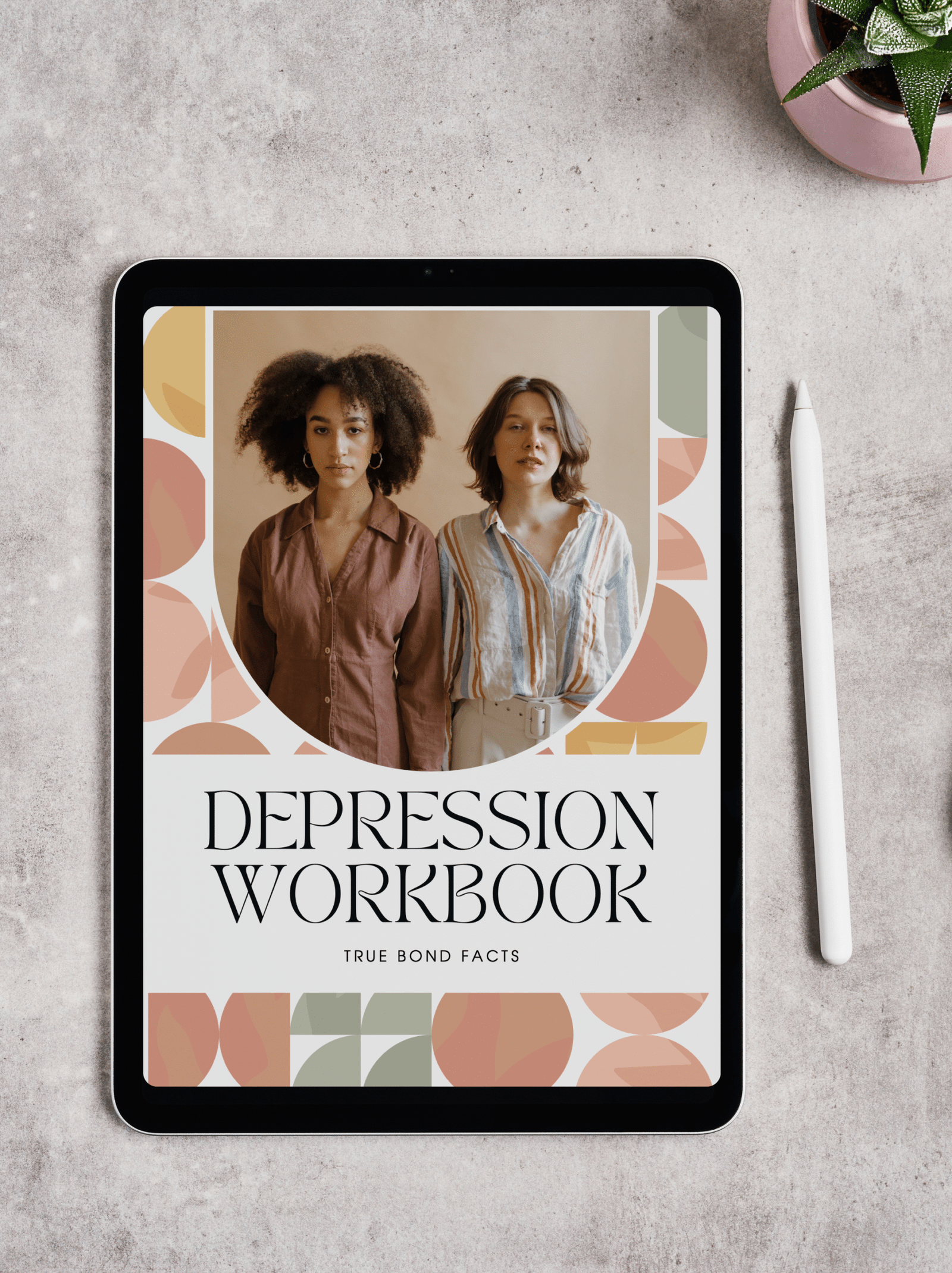 Depression workbook — coping skills worksheets (printable PDF)